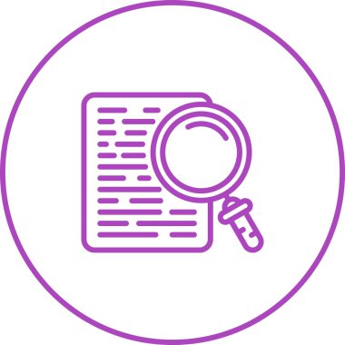 Ara. Web simgesi basit tasarım