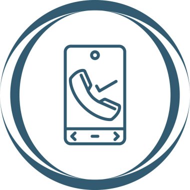 Alıcı simge vektör illüstrasyonunu ara