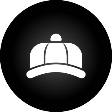 hat web simgesi vektör illüstrasyonu 