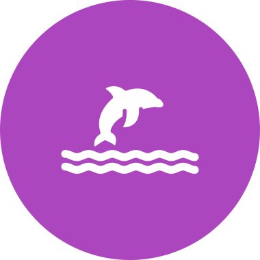 yunus simgesi web basit illüstrasyon