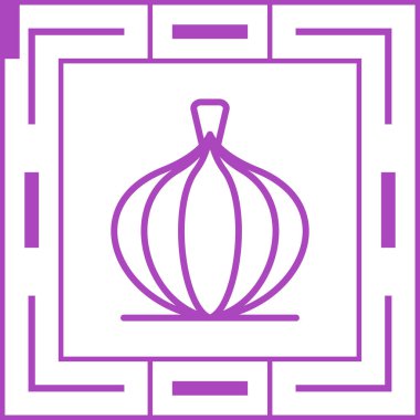 Soğan Ağı simgesi basit tasarım 