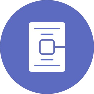 Beyaz Arkaplanda Seçim Simgesi İzole Edildi 