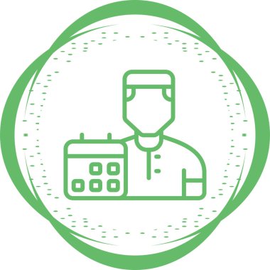 kullanıcı. Web simgesi basit illüstrasyon