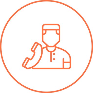 kullanıcı. Web simgesi basit illüstrasyon