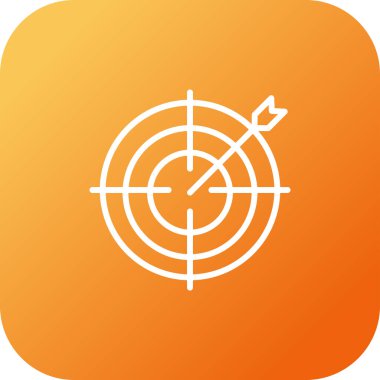 hedef web simge vektör çizim