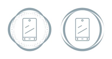 bir takım ikonlar. Web basit illüstrasyonu. 