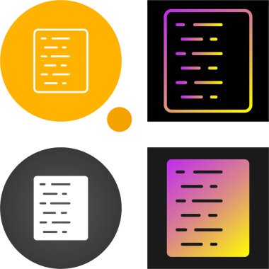 bir takım ikonlar. Web basit illüstrasyonu. 