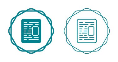 bir takım ikonlar. Web basit illüstrasyonu.