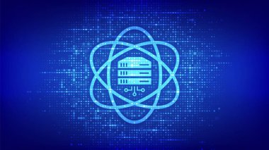 İkili kodla yapılmış Veri Bilimi simgesi. Derin öğrenme. Yapay Zeka, Analiz. Büyük veri. Makine öğrenimi. Bilgisayar bilimi teknolojisi. Dijital ikili kod arka planı. Vektör illüstrasyonu