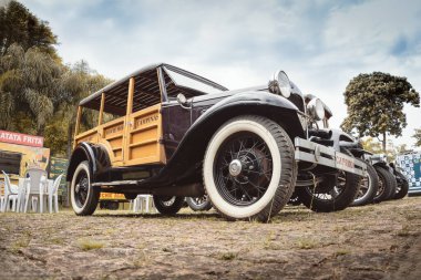 Ford 1931 el yapımı otobüs, Brezilya 'nın Campinas kentinde düzenlenen 19. otobüs Brezilya Festivali 2023 sayısında sergilenmektedir..