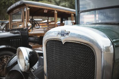 Chevrolet 1926 el yapımı otobüs, Brezilya 'nın Campinas kentinde düzenlenen 19. otobüs Brezilya Festivali 2023 sayısında sergilenmektedir..