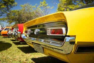 Ford Maverick GT aracı 1975 yılında Londrina 'daki Üçüncü Belediye Antik Otomobil Günü' nde üretildi..