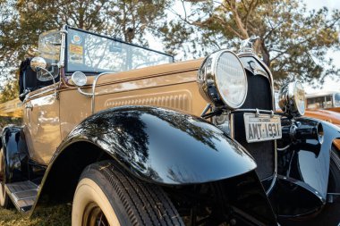 Ford 1931, Brezilya 'nın Londrina şehrinde klasik arabaların aylık toplantısında sergilenen klasik araba.