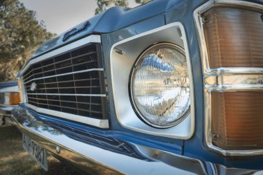 1976 GM Caravan, Brezilya 'nın Londrina kentindeki klasik arabaların aylık toplantısında sergilenecek.