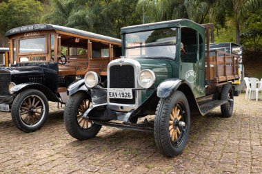 Chevrolet 1926, Brezilya 'nın Campinas kentinde düzenlenen 19. otobüs Brezilya Festivali 2023 sayısında sergileniyor..