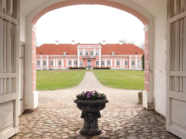 The entrance of a manor house (Sagadi Manor House) Lne-Viru County Estonia