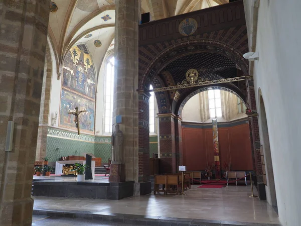 Interior Dari Biara Emmaus Praha Czec — Stok Foto