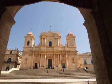 Noto Katedrali, Noto Sicilya İtalya cephesi