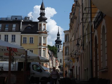 Opole Polonya 'nın pazar karesi