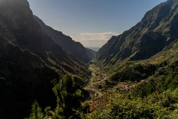 Portekiz, Madeira Adası 'nın güzel manzarası..