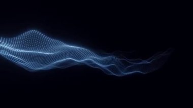 Soyut geometri şekil arkaplanı. Döngü canlandırması.