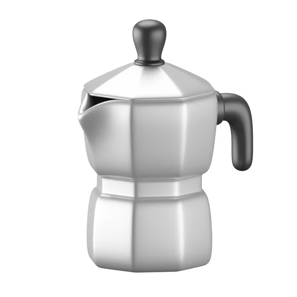 Icon Coffee Moka Pot — Stock Photo, Image