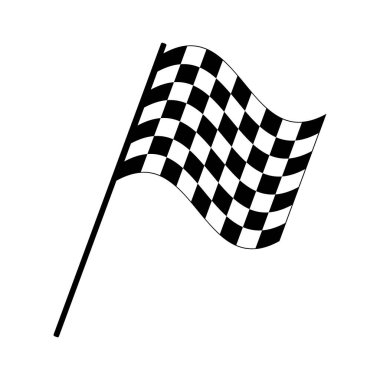 Seansın sonunda, otomobil yarışlarında ve benzer motor sporlarında kullanılan yarış bayrağı. Başlangıçta ve bitiş çizgisinde gösterilen işaretli bayrak resmi olarak bitmiş yarışı gösteriyor ve kazanan ile ilişkilendiriliyor..
