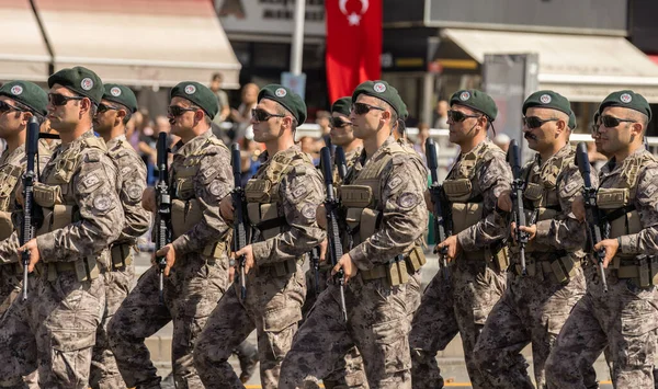 Ankara Türkei August 2023 Spezialeinsatzkommando Der Türkischen Polizei Mit Automatischen — Stockfoto