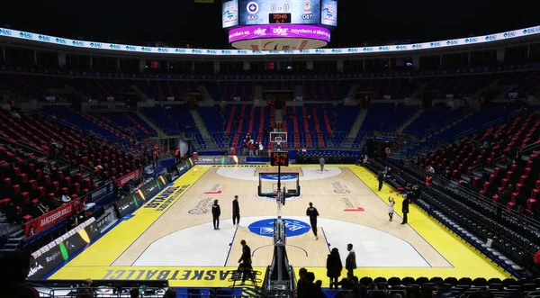 Estambul Atasehir Turquía 2023 Ulker Arena Fenerbahce Basketball Hall Antes — Foto de Stock