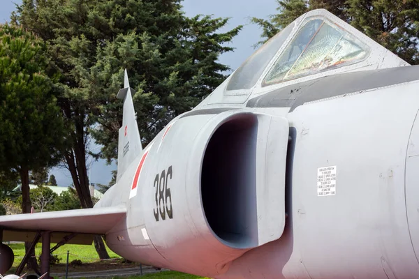 Stock image Istanbul, Yesilkoy - Turkey - 04.20.2023: F-5 Freedom Fighter Training Jet Plane.