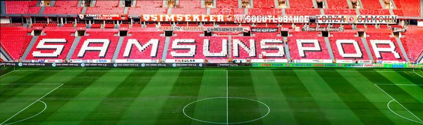 Samsun Canik Turquia 2023 Samsun Sport Football Club Stadium Vista — Fotografia de Stock