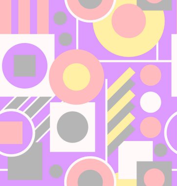 Yaz geometrik, pürüzsüz geometrik desen