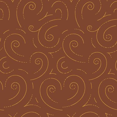 Kusursuz Geometrik Altın Folyo Tasarımı