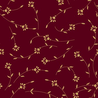 Kusursuz Geometrik Altın Folyo Tasarımı