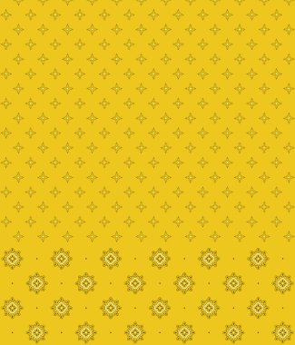 Kusursuz Geometrik Altın Folyo Tasarımı