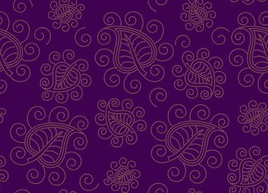 geleneksel tekstil polka nokta tasarımı baskısı