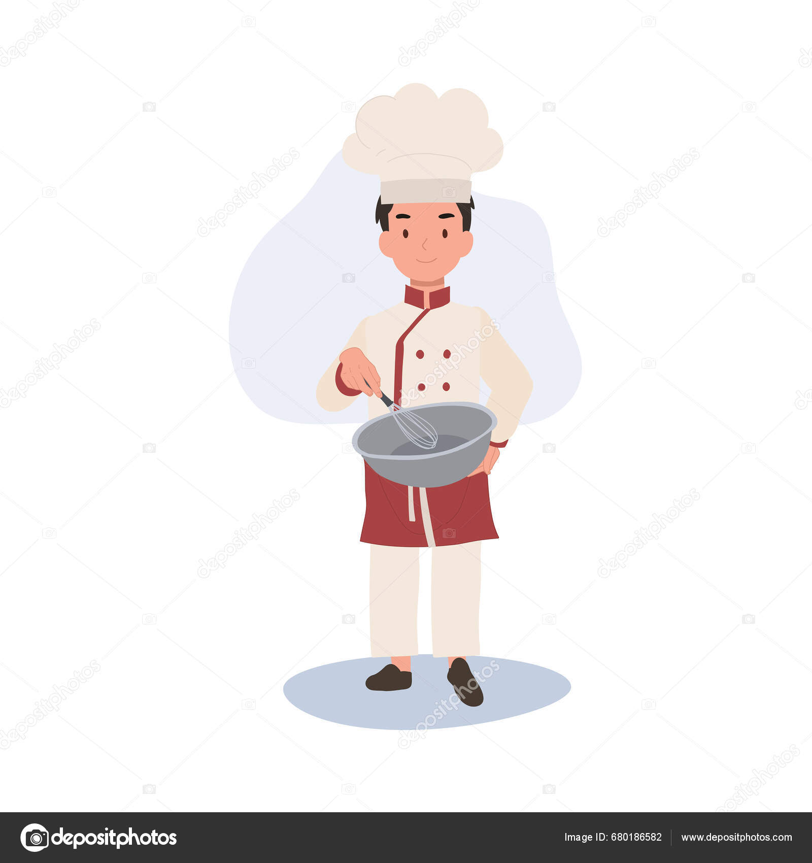 Chef Cuisinier Enfant Portant L'uniforme De Cuisinière Et Toque De Chef  Préparant La Nourriture Dans La Cuisine Cuisine Culinaire Et Concept De  Nourriture Pour Enfants