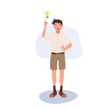 Taylandlı Üniformalı Öğrenci Taze Fikirlerle Eğitim İnovasyonuna Yol Açtı. Yeni Fikri Olan Taylandlı Üniformalı Öğrenci