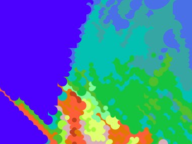 Renkli soyut arka plan. Dijital şablon. Poster, broşür, el ilanı ve kart için yaratıcı grafik tasarımı. Ağ, kumaş ve not defteri kapağı için arkaplan.