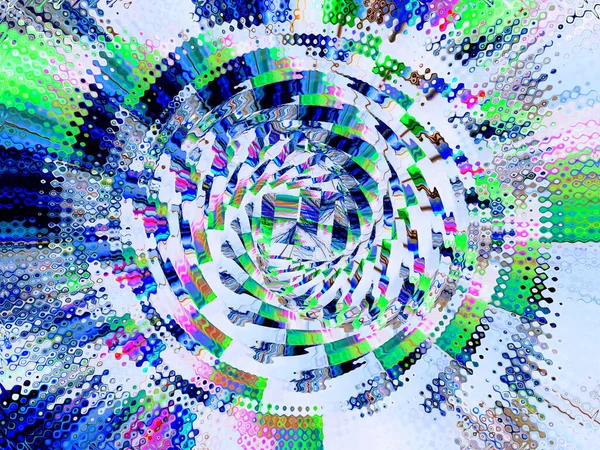 Fondo Abstracto Colorido Patrón Digital Diseño Gráfico Creativo Para Póster — Foto de Stock