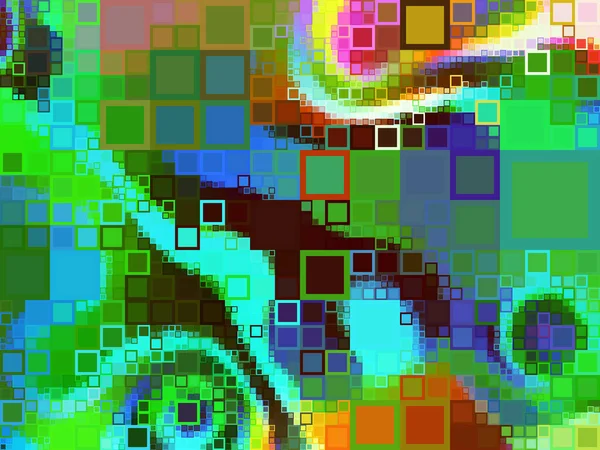 Digitale Abstracte Achtergrond Kleurrijk Patroon Digitale Illustratie Creatief Grafisch Ontwerp — Stockfoto