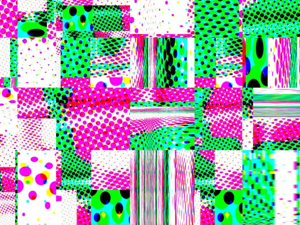Digital Abstract Background Colorful Pattern Digital Illustration Creative Graphic Design —  Fotos de Stock