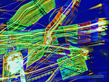 Dijital soyut arkaplan. Renkli desen. Dijital çizim. Poster, broşür, el ilanı ve kart için yaratıcı grafik tasarımı. Eşsiz duvar kâğıdı. Ağ, kumaş ve not defteri kapağı için arkaplan.