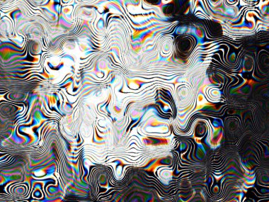 Dijital soyut arkaplan. Renkli desen. Dijital çizim. Poster, broşür, el ilanı ve kart için yaratıcı grafik tasarımı. Eşsiz duvar kâğıdı. Ağ, kumaş ve not defteri kapağı için arkaplan.