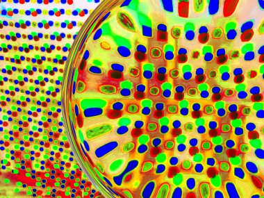 Dijital soyut arkaplan. Renkli desen. Dijital çizim. Poster, broşür, el ilanı ve kart için yaratıcı grafik tasarımı. Eşsiz duvar kâğıdı. Ağ, kumaş ve not defteri kapağı için arkaplan.