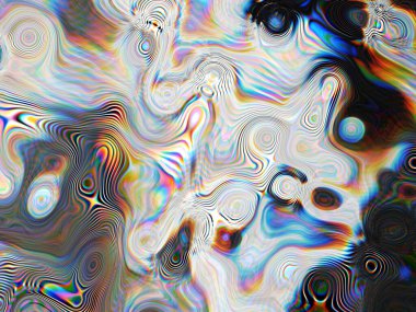 Dijital soyut arkaplan. Renkli desen. Dijital çizim. Poster, broşür, el ilanı ve kart için yaratıcı grafik tasarımı. Eşsiz duvar kâğıdı. Ağ, kumaş ve not defteri kapağı için arkaplan.