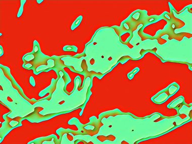 Dijital soyut arkaplan. Renkli desen. Dijital çizim. Poster, broşür, el ilanı ve kart için yaratıcı grafik tasarımı. Eşsiz duvar kâğıdı. Ağ, kumaş ve not defteri kapağı için arkaplan.