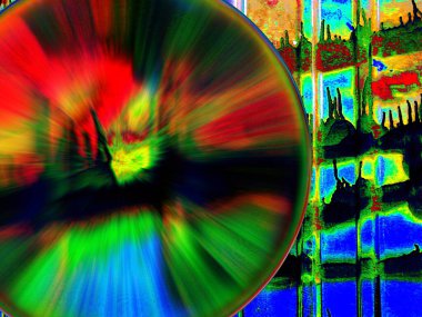 Dijital soyut arkaplan. Renkli desen. Dijital çizim. Poster, broşür, el ilanı ve kart için yaratıcı grafik tasarımı. Eşsiz duvar kâğıdı. Ağ, kumaş ve not defteri kapağı için arkaplan.