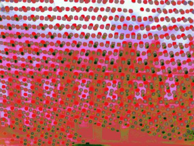 Dijital soyut arkaplan. Renkli desen. Dijital çizim. Poster, broşür, el ilanı ve kart için yaratıcı grafik tasarımı. Eşsiz duvar kâğıdı. Ağ, kumaş ve not defteri kapağı için arkaplan.