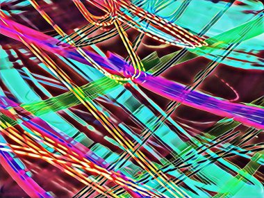 Dijital soyut arkaplan. Renkli desen. Dijital çizim. Poster, broşür, el ilanı ve kart için yaratıcı grafik tasarımı. Eşsiz duvar kâğıdı. Ağ, kumaş ve not defteri kapağı için arkaplan.